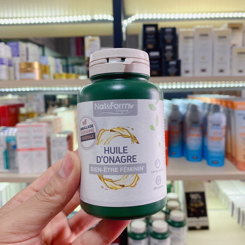 ( Mẫu mới 2022) Hoa anh thảo pháp NAT &amp; FORM - hàm lượng 1500mg