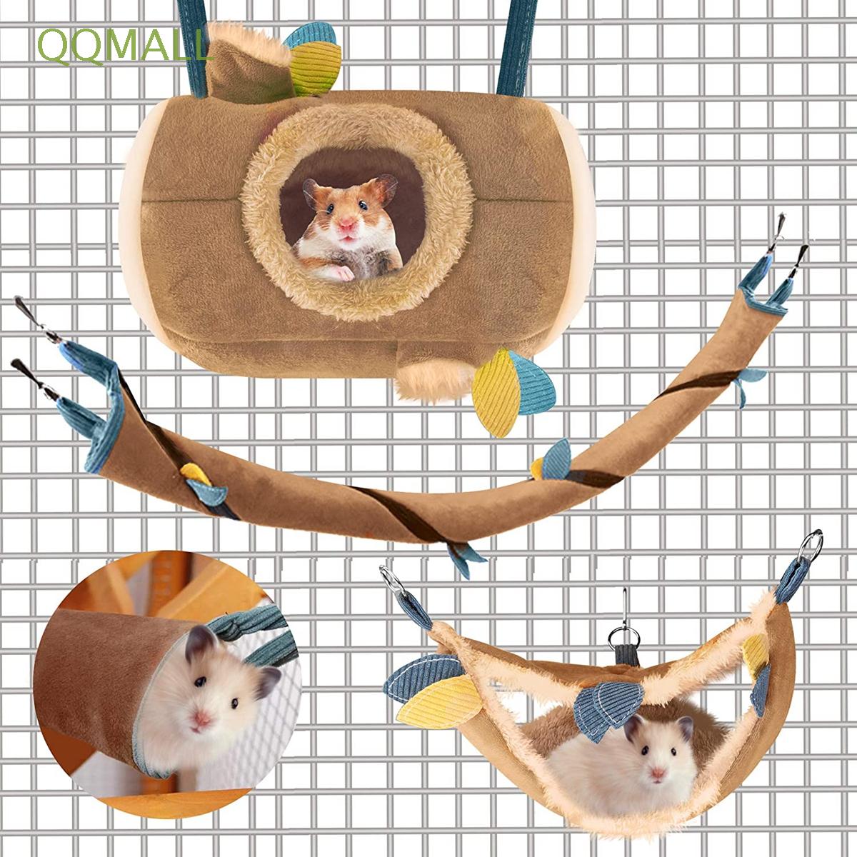 Đường Hầm Treo Lồng Giữ Ấm Mùa Đông Cho Thú Cưng / Sóc / Chuột Hamster