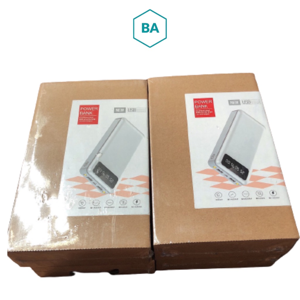 Sạc dự phòng siêu nhanh chính hãng Power bank - 20000 mah - dành cho iPhone Huawei Samsung Xiaomi Oppo (bảo hành 3 tháng