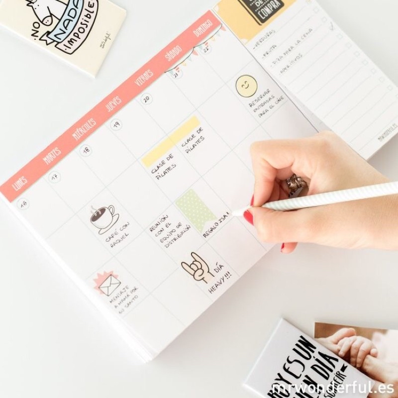 Giấy Lập Kế Hoạch WEEKLY PLANNER (rất nhiều mẫu) P.1