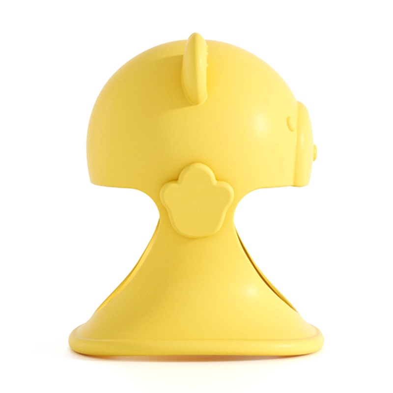 Đồ Chơi Lục Lạc Cầm Tay Hình Gấu Bằng Silicone Dành Cho Trẻ Sơ Sinh 3 Tuổi