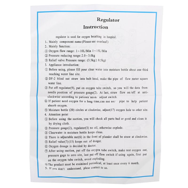 Đồng Hồ Đo Áp Suất Khí Oxy CGA-540 Chuyên Dụng Cho Bệnh Viện