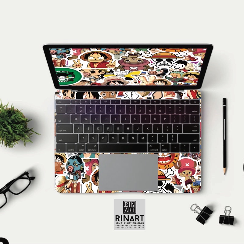 [STICKER 1K] STICKER ONEPIE SIÊU CHẤT DÁN TRANG TRÍ ĐT LAPTOP VALI TƯỜNG TỦ KỆ MŨ BẢO HIỂM XE MÁY NOTEBOOK - ST69