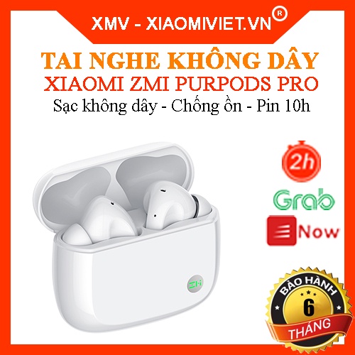 Tai nghe không dây Xiaomi ZMI PurPods Pro / TW101ZM - Hàng chính hãng - Bảo hành 6 tháng