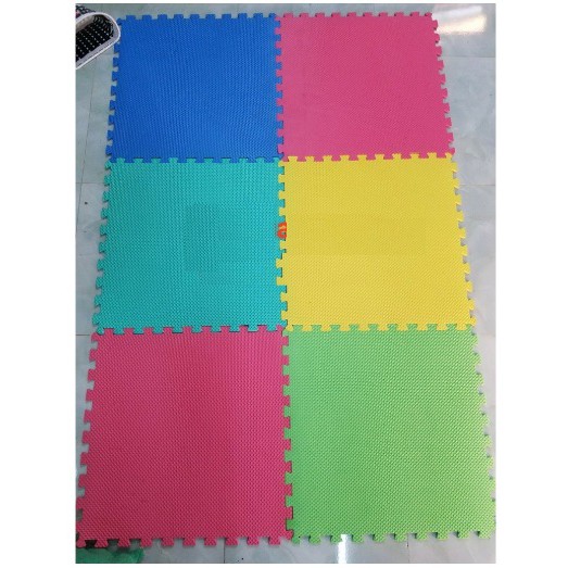 Thảm xốp ghép màu kích thước 60x60cm lót nền trải sàn