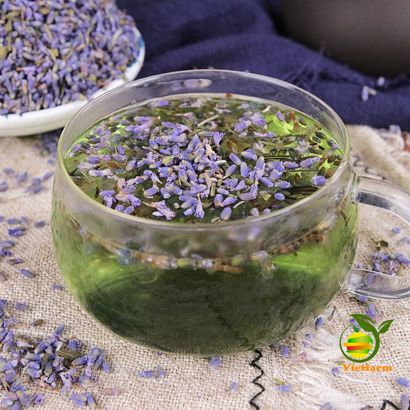 Trà hoa lavender hoa oải hương 100g - Giúp bạn có được giấc ngủ ngon hơn - Bách Hóa Xanh