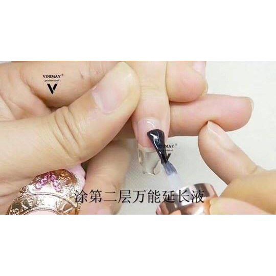 Gel nối dài móng Vinimay 15ml , Nhanh, tiện lợi trong nối móng, làm nail