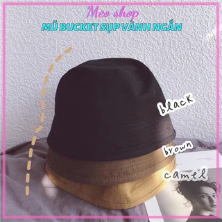 Mũ Nón Bucket CỤP vành ngắn Idol ERIK - Nón sụp thần tượng tiktok Ulzzang