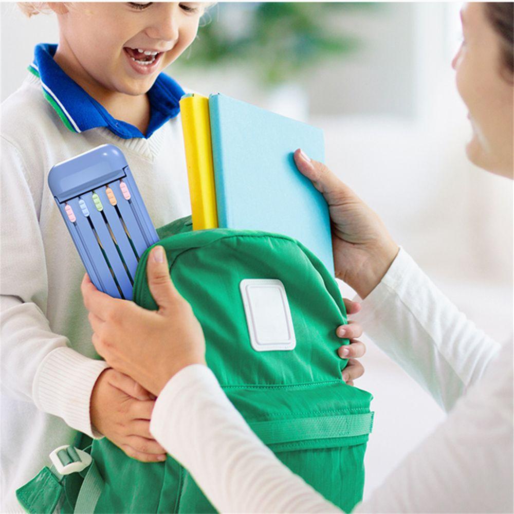 Hộp Đựng Bút / Thước Kẻ AUGUSTINA Dễ Thương Kèm Hộp Đựng Cho Học Sinh Ốp