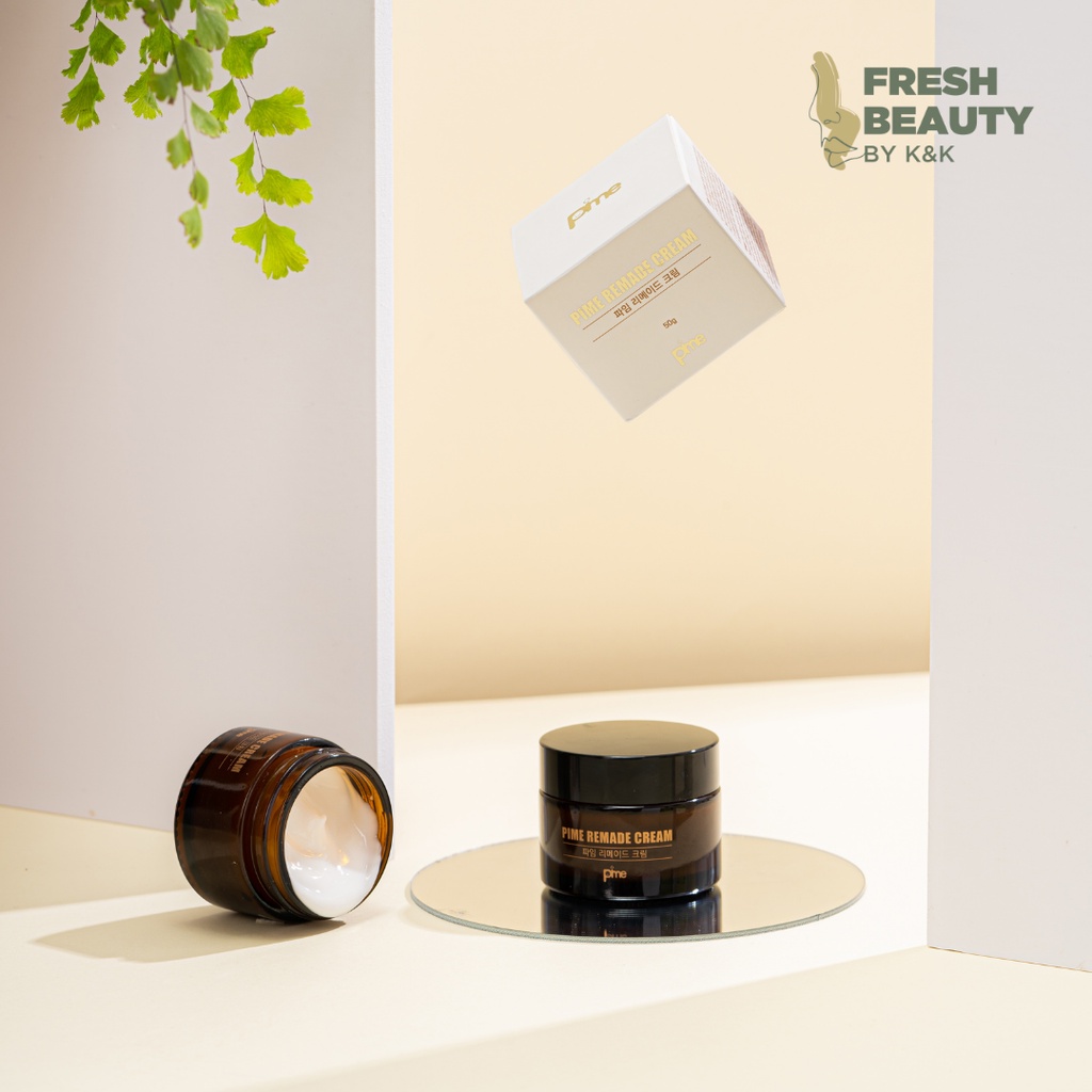 Kem dưỡng ngày mờ thâm nám, dưỡng trắng hồng chuẩn Hàn, mờ sạm nám, ngăn lão hóa, trẻ hóa da Pime Remade Cream 50g