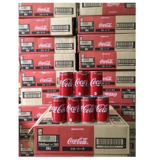 Sỉ thùng Coca Nhật nhí 160ml x 30 lon date T6/2020