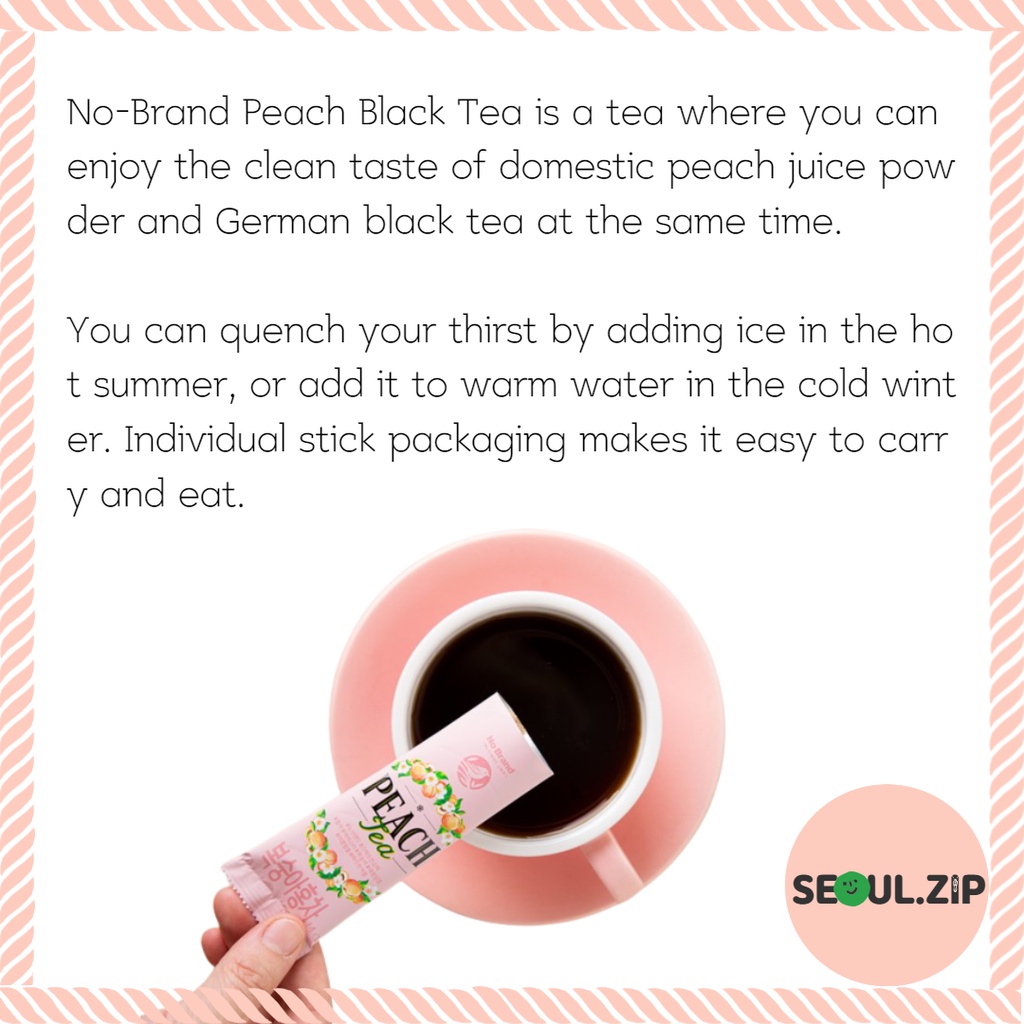 Trà Đào 10T, Trà Trái Cây, Trà Đen, Trà Hàn Quốc