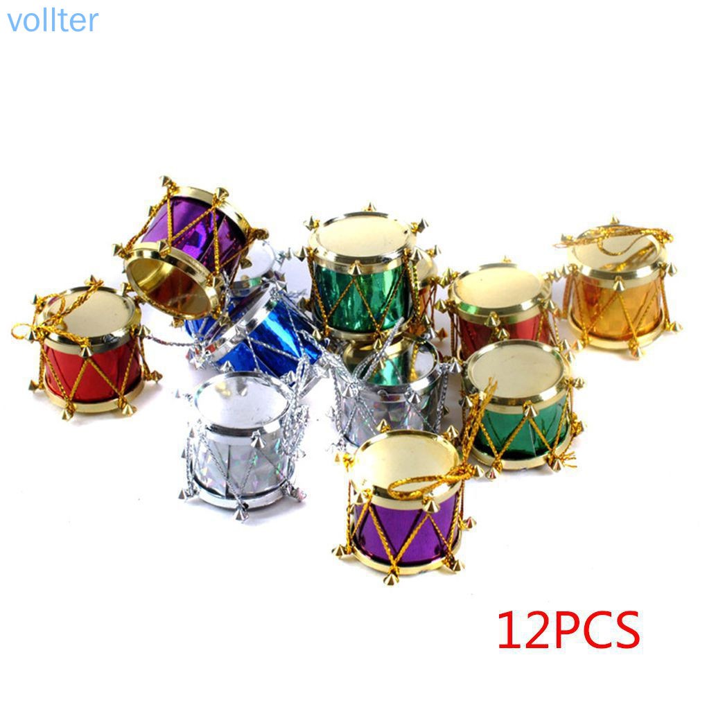 Set 6 / 12 Phụ Kiện Treo Trang Trí Cây Thông Giáng Sinh