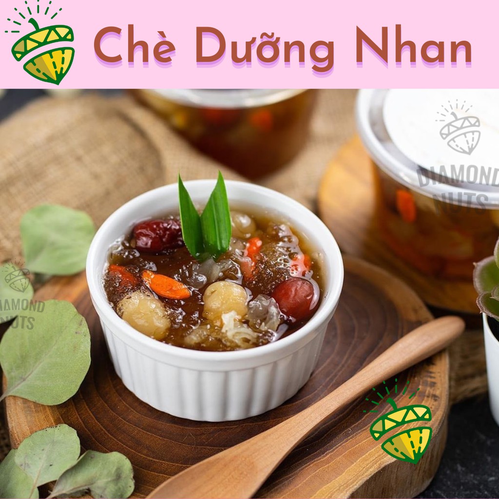 Chè Tuyết Yến Dưỡng Nhan SET Nấu 25-30 Chén - Thượng Phẩm Nhựa Đào Ngon - Bếp Của Diamond Nuts | BigBuy360 - bigbuy360.vn