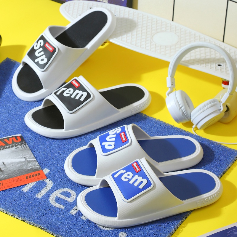 Dép đi trong nhà unisex nam nữ Suprem thời trang ulzzang Hàn Quốc đi cực êm mềm chân siêu Hot 2023 TH-87