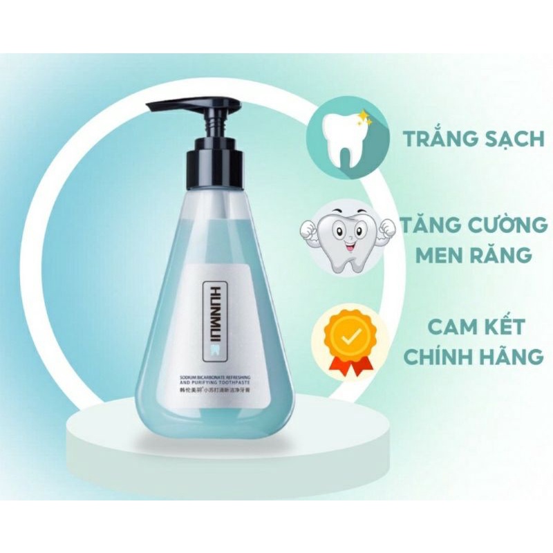 Kem Đánh Răng HUNMUI Giúp Sạch Răng và Trắng Răng