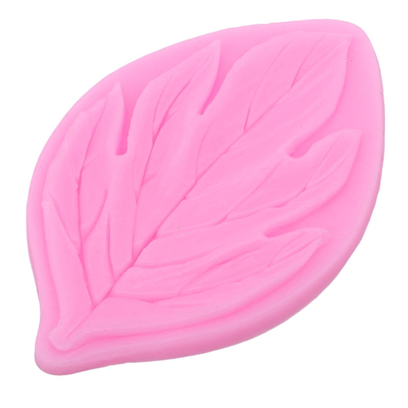 Khuôn Silicone Nhấn Bánh &amp; Socola Hình Lá Phong