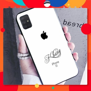 Ốp kính cường lực Sam Sung A51 - A71 in hình giả iphone 11 pro max