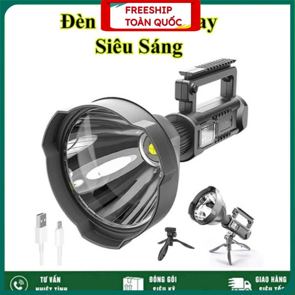 Đèn pin cầm tay siêu sáng . .