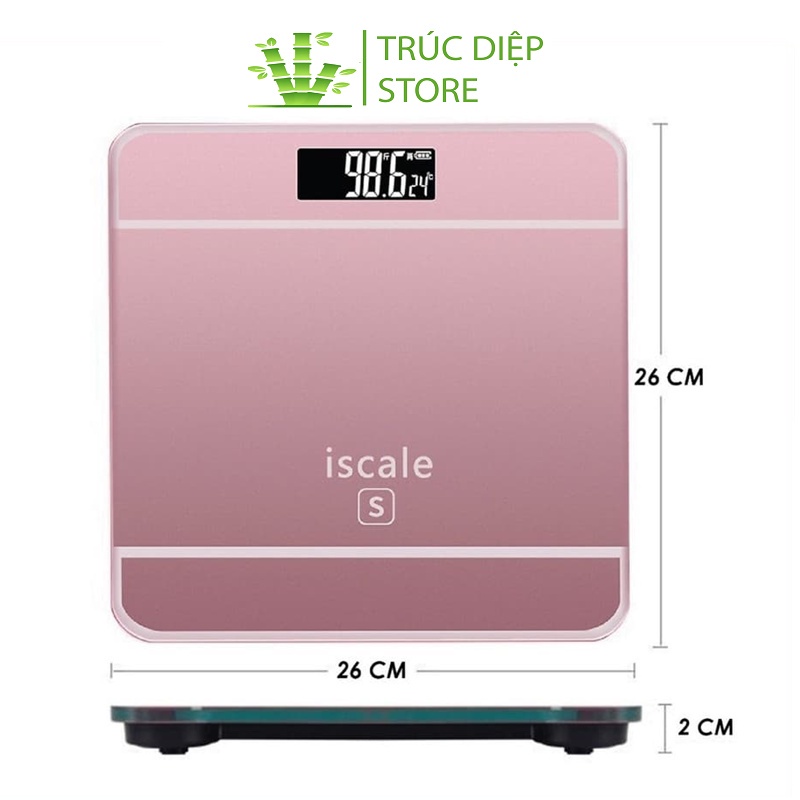 CÂN ĐIỆN TỬ SỨC KHỎE ISCALE