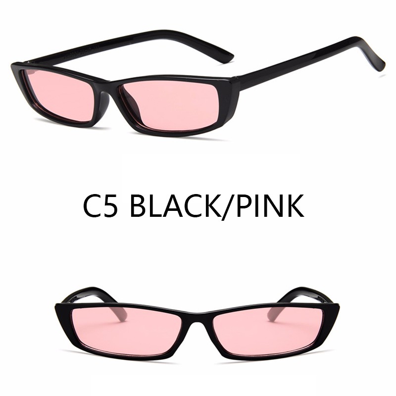 Mắt kính gọng hẹp cá tính thời trang cổ điển dành cho unisex