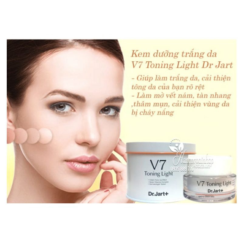 Kem dưỡng trắng và tái tạo da V7