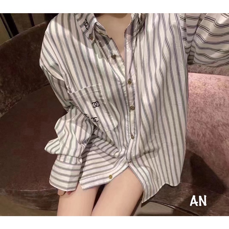 Sơ mi thêu chà neo nhí