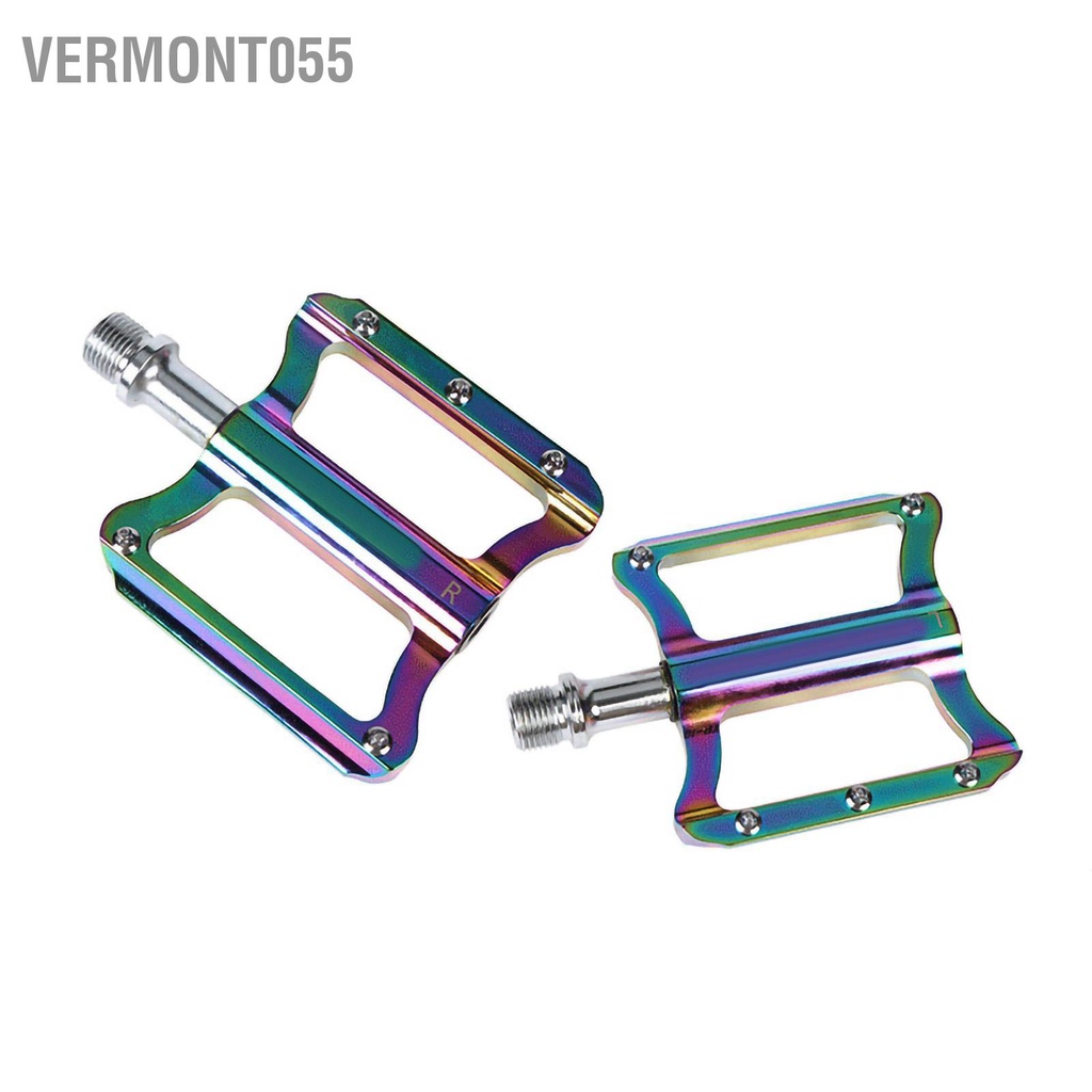 Có thể bán buôn Bàn đạp xe hợp kim nhôm không trượt nhẹ cho leo núi Gấp Vermont055 Hàng giao ngay