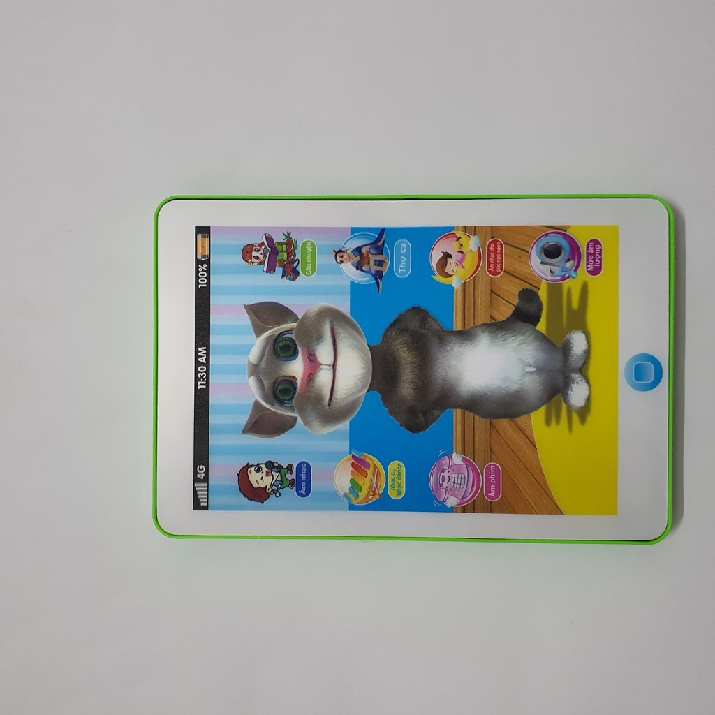 Đồ Chơi Ipad Talking Tom Phát Nhạc Kể Chuyện Vui Nhộn Cho Bé - Có Tặng Kèm Pin