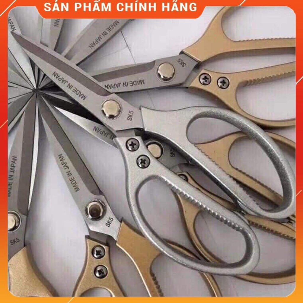 Bộ kéo làm bếp Nhật Bản SK5, bộ kéo Japan, bộ kéo làm bếp đa năng, kéo Nhật, kéo cắt gà, vịt, cá