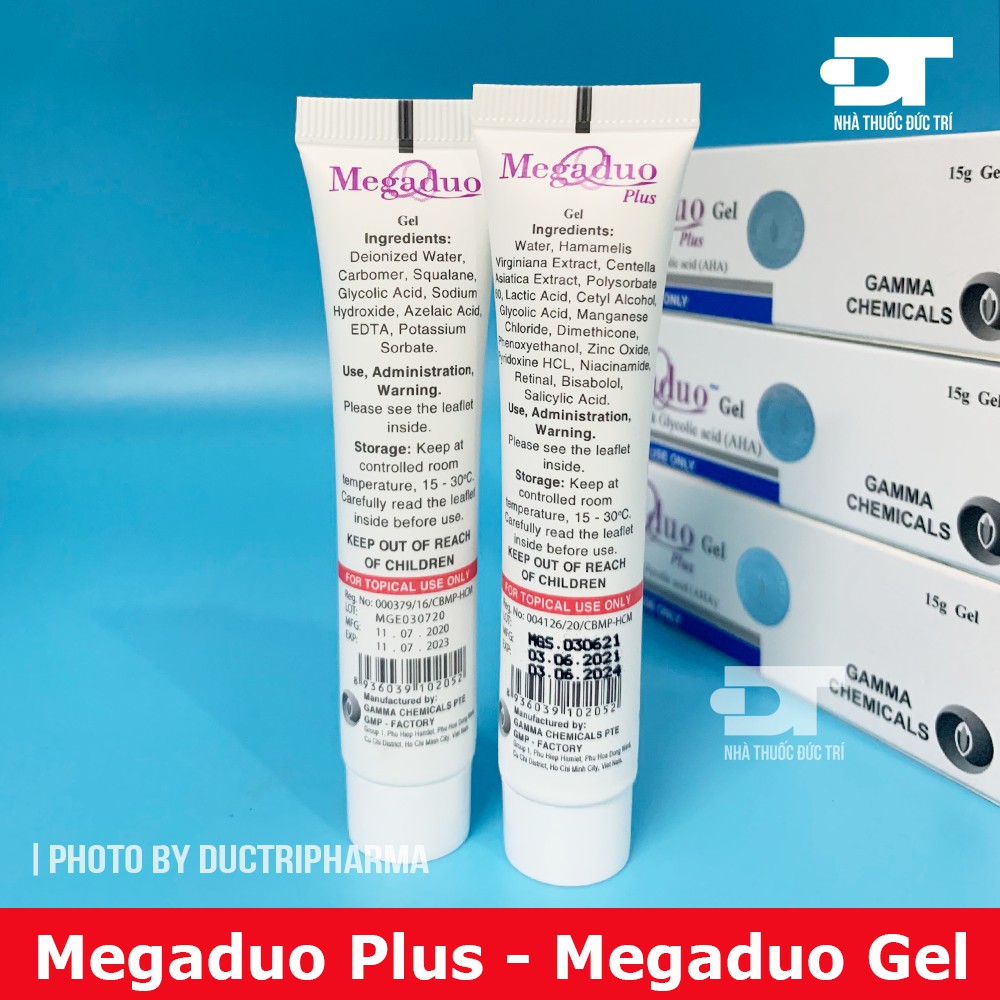 Megaduo Gel Kem Ngừa Mụn, Thâm, Dưỡng Da