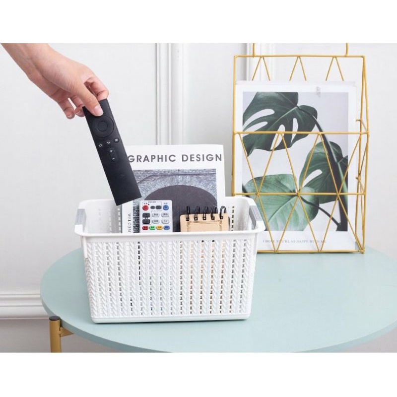 Rổ đan mây đựng đồ đa năng Việt Nhật nhiều size tiện lợi