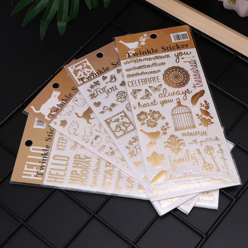 Set 4 miếng dán trong suốt hình hoa hồng bằng epoxy độc đáo trang trí đồ thủ công DIY