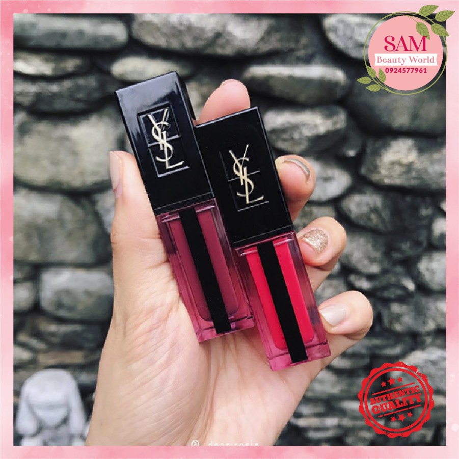 Son Kem YSL  Water Stain 617 Nâu Mận Bí Ẩn Quyến Rũ | BigBuy360 - bigbuy360.vn