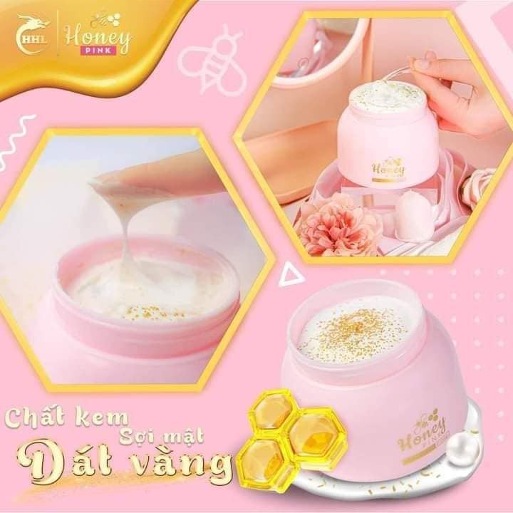 KEM DƯỠNG TRẮNG DA BODY SỢI MẬT HONEY BODY PINK HỒNG 250G CHÍNH HÃNG - 7951