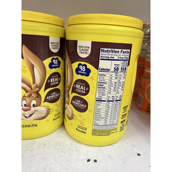Bột Cacao Nestle Nesquik Hộp 1.275kg