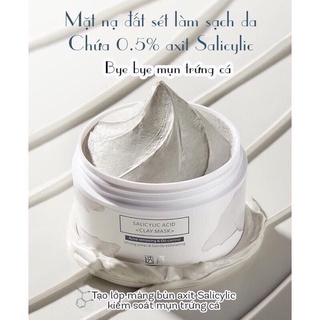 Mặt nạ đất sét BHA 0,5% Lucenbase 110g