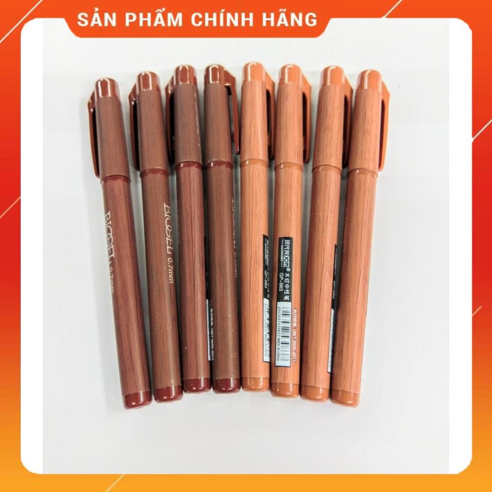 Freeship Bút bi nước loại đẹp GP983-Bút ký ngòi 0.7mm MỰC XANH