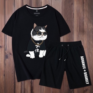 ĐỒ BỘ THỂ THAO mèo nam nữ phong cách, chất liệu vải thoáng mát, sp 2022