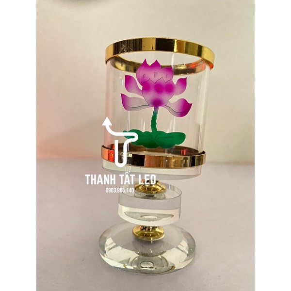 ✨ CHÂN NẾN THỦY TINH TRỤ