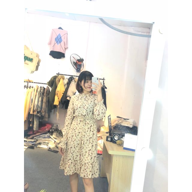 Váy hoa nhi vintage