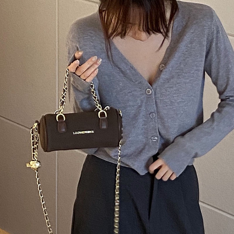 Túi Đeo Vai Có Dây Đeo Mắc Xích Thời Trang Cho Nữ