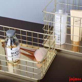 Giỏ Sắt Mạ Vàng Đựng Đồ Tiện Dụng