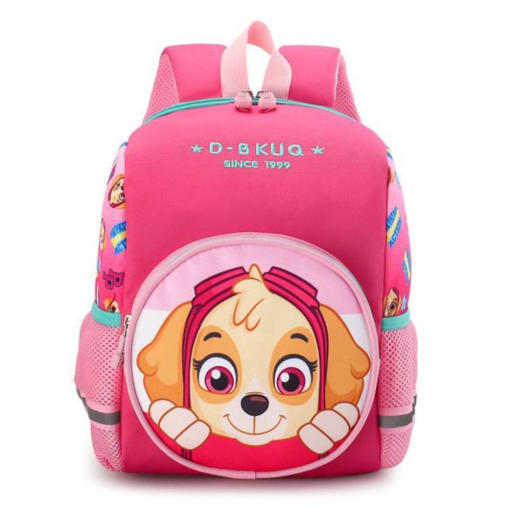Balo đi học mẫu giáo, mầm non cho bé trai bé gái siêu nhẹ ngựa pony, công chúa, khủng long, người nhện, chó cứu hộ