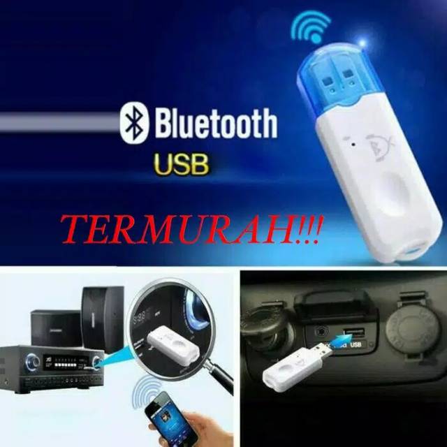 Usb Nhận Tín Hiệu Âm Thanh Bluetooth Không Dây Có Mic