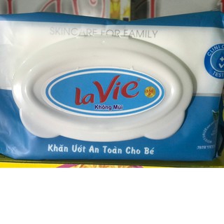 khăn ướt lavie
