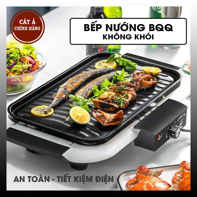 Bếp nướng điện không khói BBQ 1800W BY1909- Hàng loại 1, thích hợp cho gia đình, tiện lợi !