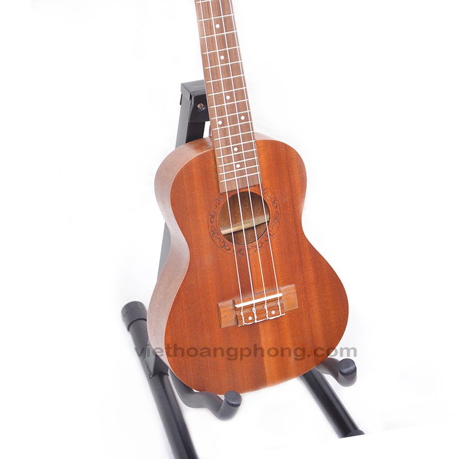 Đàn Ukulele size Concert gỗ Mahogany nguyên tấm + Tặng Bao + Phím gảy