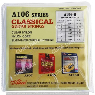 Dây đàn nylon guitar classic ALICE A106