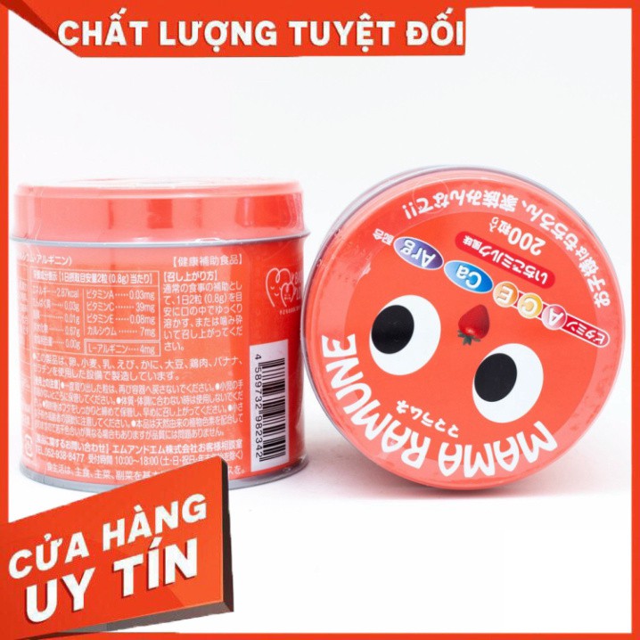 Kẹo Biếng Ăn Cho Trẻ Mama Nhật 200 Viên Giúp Bé Ăn Ngon